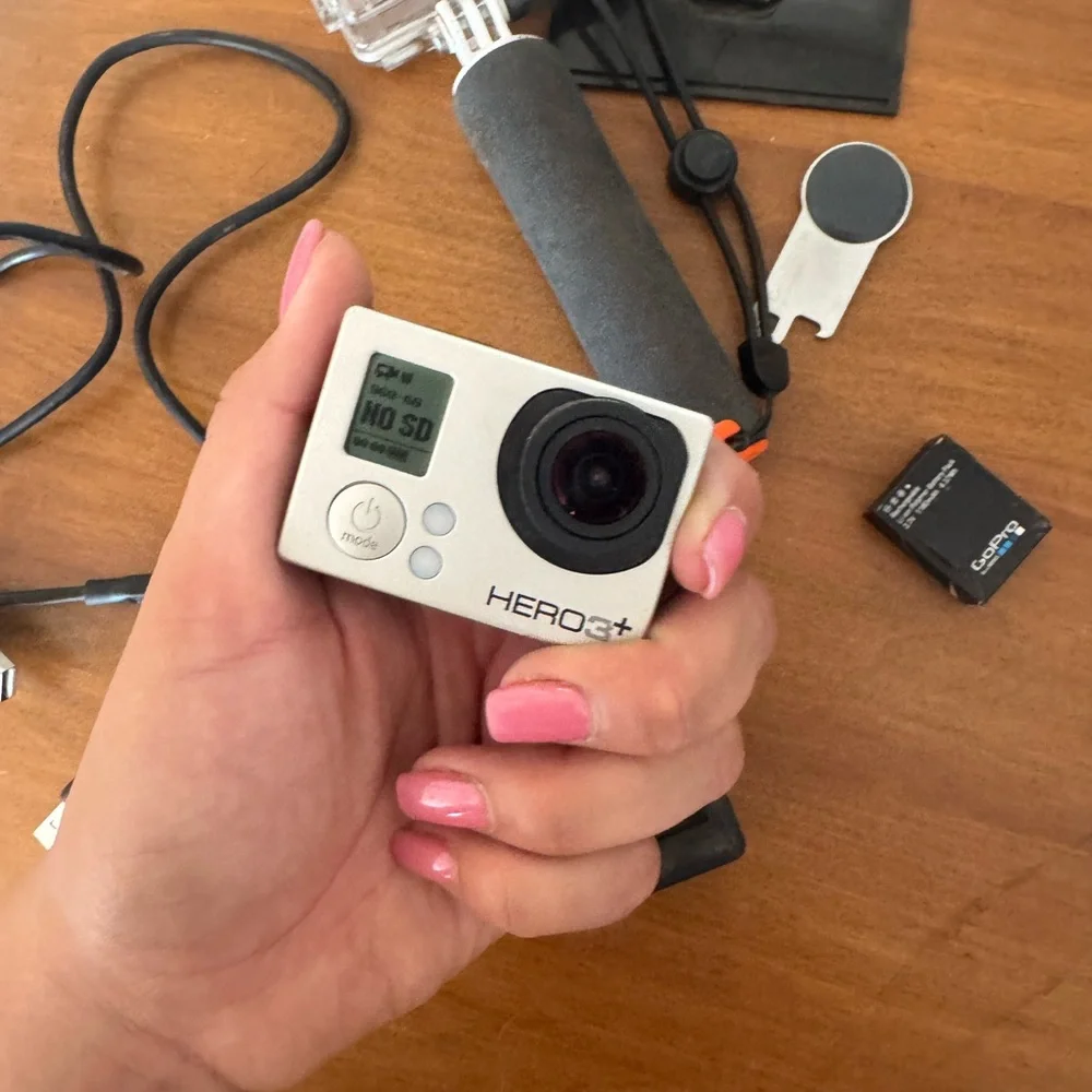 GoPro HERO3+ Silver and Black Camera